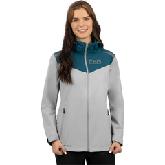 [Color:::Grey / Ocean] FXR Women's Adventure Tri-Lam Jacket