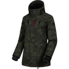 [Color:::Army Camo / Merlot] FXR Women's Aerial Jacket