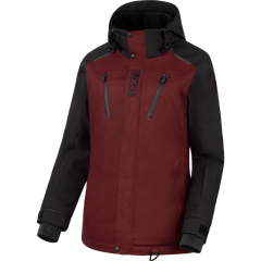 [Color:::Merlot / Black] FXR Women's Aerial Jacket