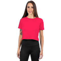 [Color:::Razz] FXR Women's Align Crop T-Shirt