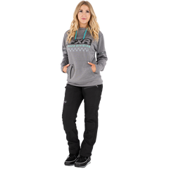 [Color:::Black-Electric Pink] FXR Women's Altitude Softshell Pant