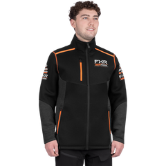 [Color:::Black / Orange] FXR Men's Altitude Tech Zip-Up