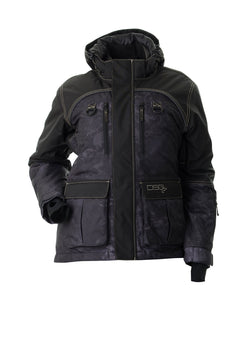 DSG Women's Arctic Appeal 2.0 Ice Jacket -Black Realtree Wave Front