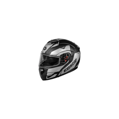 Castle X Atom SV Transcend Modular Snow Helmet w/Dual Lens Shield Matte Silver