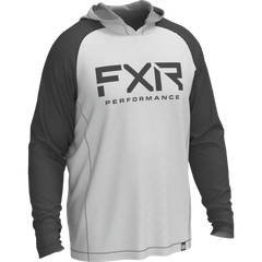 [Color:::Grey / Char] FXR Attack UPF Pullover Hoodie