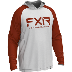 [Color:::Grey-Rust] FXR Attack UPF Pullover Hoodie