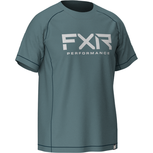 FXR Attack UPF T-Shirt Steel-Ice