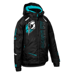 [Color:::Black/Turquoise] Castle X Youth Strike Jacket