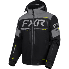 [Color:::Black / Grey / HiVis] FXR Men's Backshift R-FX 2-in-1 Jacket