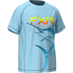 [Color:::Blue-Marlin] FXR Big Treble UPF T-Shirt