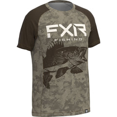 [Color:::Stone Camo Walleye] FXR Big Treble UPF T-Shirt