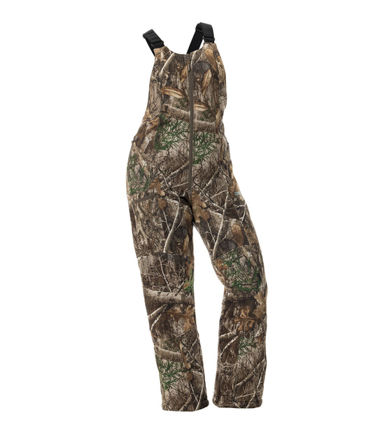 DSG Women's Breanna 2.0 Drop Seat Fleece Bib - Realtree Edge