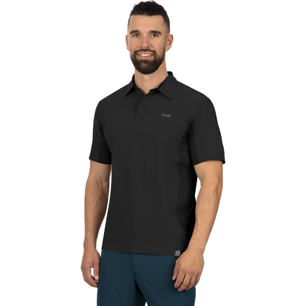  FXR Men&#39;s Breeze Performance UPF Polo Shirt