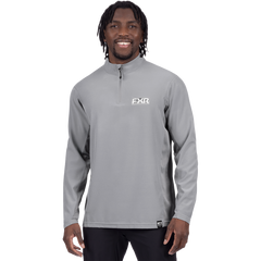 [Color:::Grey] FXR Men's Breeze UPF 1/4 Zip Longsleeve Shirt