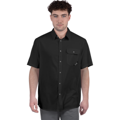 [Color:::Black] FXR Men's Breeze UPF Short Sleeve Shirt
