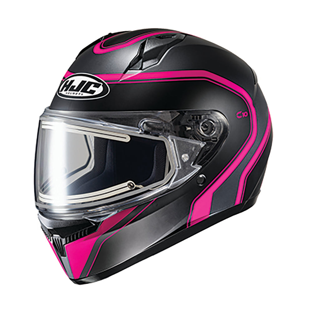 hjc cyclone helmet C91 Modular Snow Gloss Black Electric Shield XL ready HJ HJC CL-15 SN CYCLONE Helmets