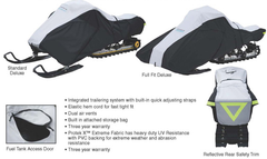 Classic Sledgear Extreme 300D DELUXE SNOWMOBILE TRAVEL COVERS-Priced by Size
