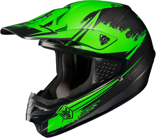 HJC CS-MX SECOND PHASE SNOCROSS HELMET Green