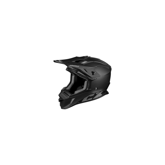 CASTLE X CX200 SOLID HELMET - MATTE BLACK Black