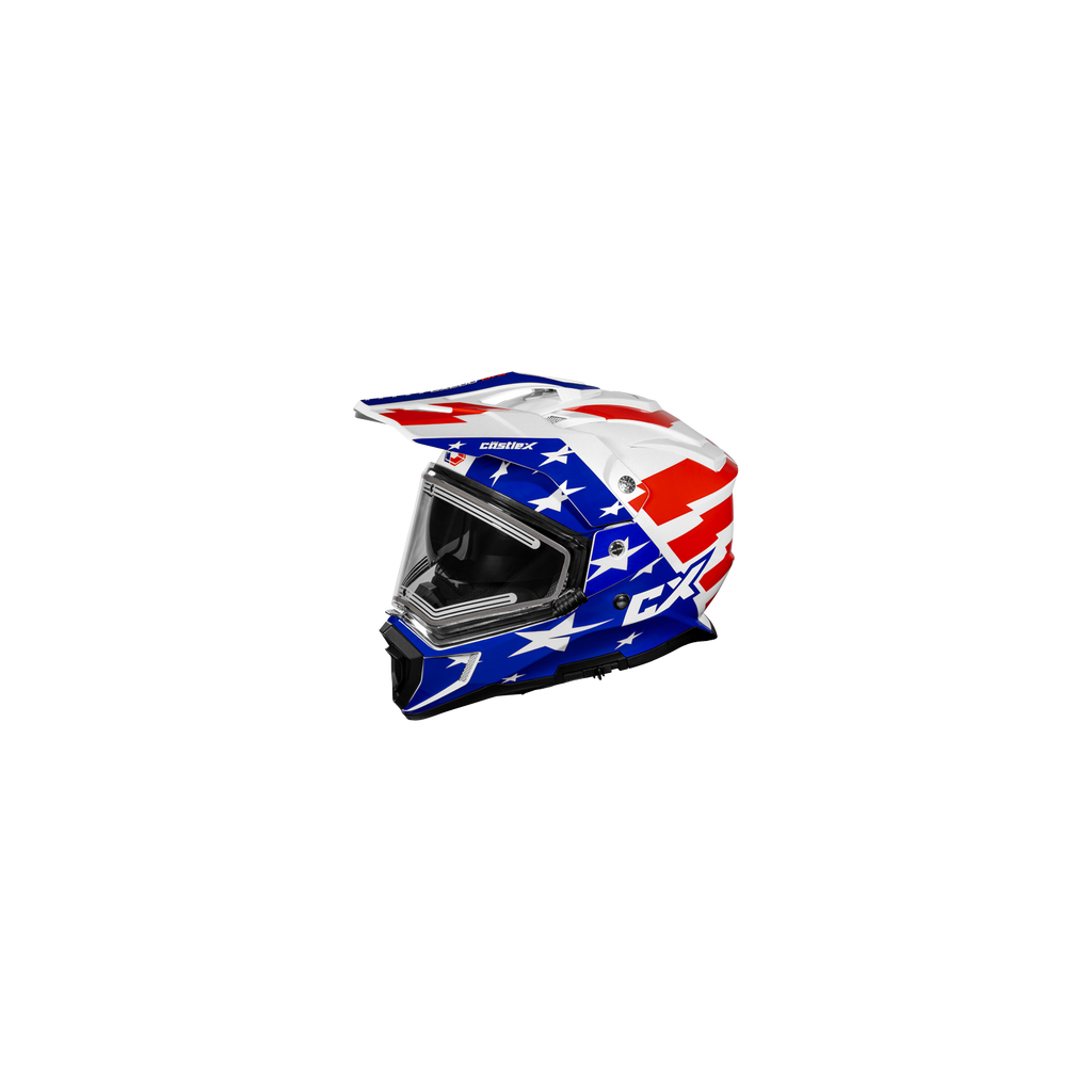 Castle X CX200 Dual Sport Electric Snowmobile Helmet – Up North Sports
