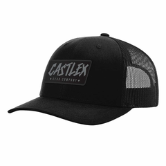 [Color:::Black / Black] Castle X Rogue Snapback Hat