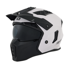 [Color:::Matte White] Castle X CX302 Motorcycle Helmet