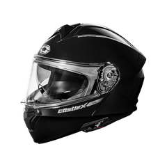 [Color:::Gloss Black] Castle X CX935 Modular Motorcycle Helmet