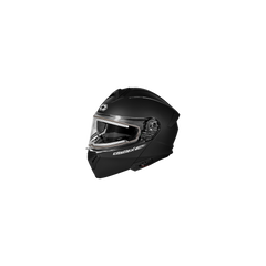 [Color:::Matte Black] Castle X CX935 Solid Modular Helmet w/Electric Lens Shield