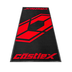 [Color:::Black / Red] Castle X Shop Mat