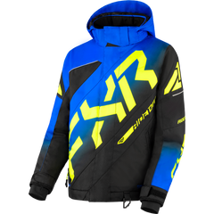 [Color:::Blue Fade / Black / HiVis] FXR Child CX Jacket