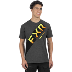 [Color:::Char Heather / Inferno] FXR CX Premium T-Shirt
