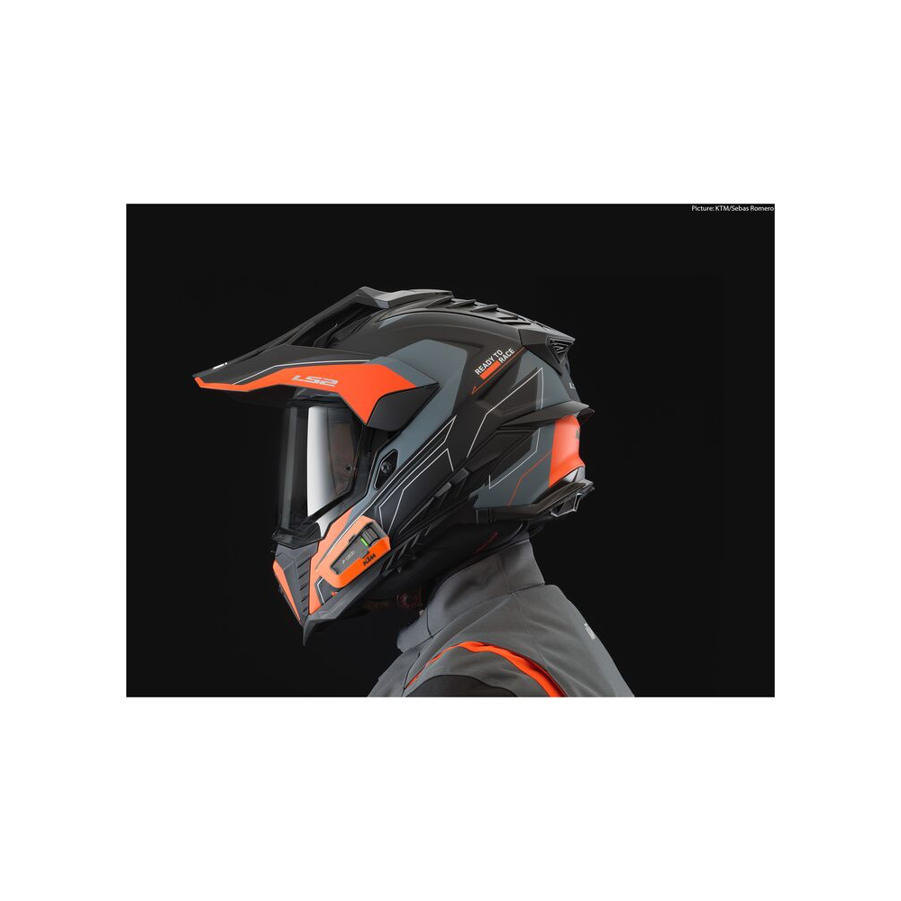 cardo motorcycle helmet headset Cardo KTM PackTalk Single Edge Headset – Up North Sports