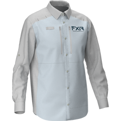 [Color:::Ice-Grey] FXR Cast Performance UPF Tech Longsleeve Shirt