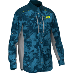 [Color:::Slate Camo-Slate] FXR Cast Performance UPF Tech Longsleeve Shirt