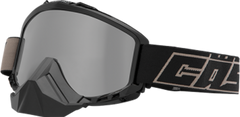 [Color:::Black W/Mirror Silver Lens] Castle X Force Snow Goggle