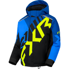 [Color:::Blue / Black / HiVis] FXR Youth Cold Cross CX Jacket