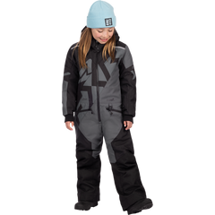 [Color:::Black / Charcoal] FXR Child Cold Cross CX Monosuit