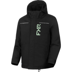 [Color:::Black / Lt Sage] FXR Child Kicker Jacket