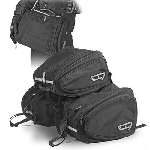  Choko Modular 3-Part Snowmobile Saddlebag