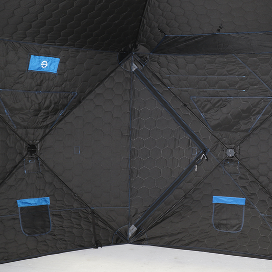 Clam X-600 Thermal - 6 Side Hub Shelter Interior