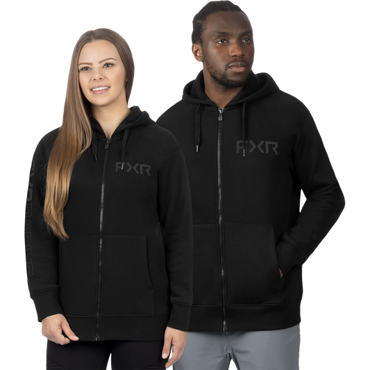  FXR Unisex Clutch Cotton Zip Hoodie