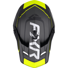 [Color:::Black / HiVis] FXR Clutch Evo Helmet