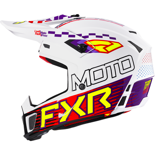  FXR Clutch Race DIV MX Helmet