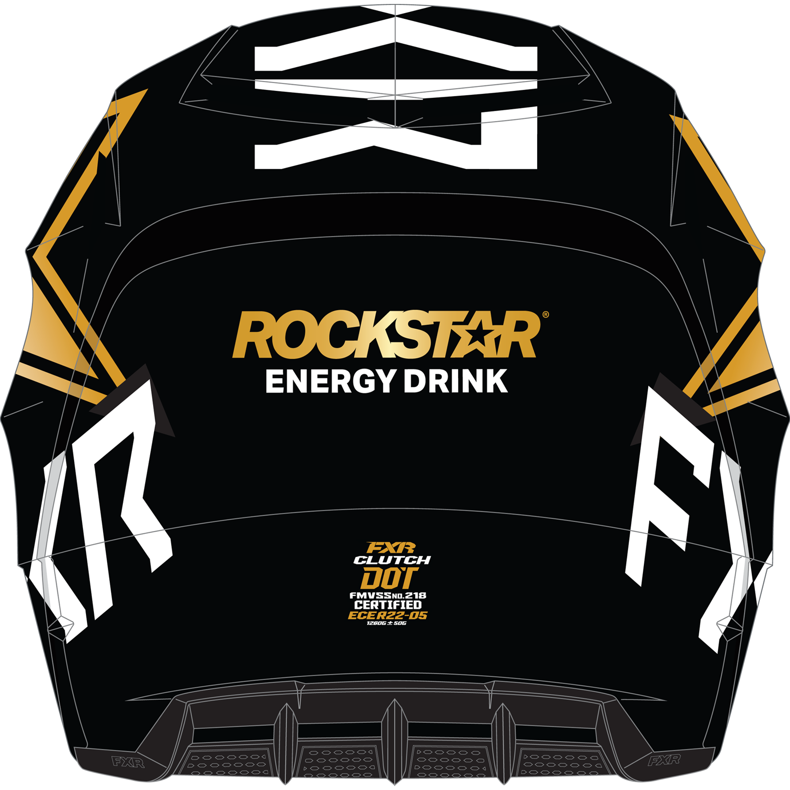 rockstar downhill helm FXR Clutch Rockstar Helmet – Up North Sports