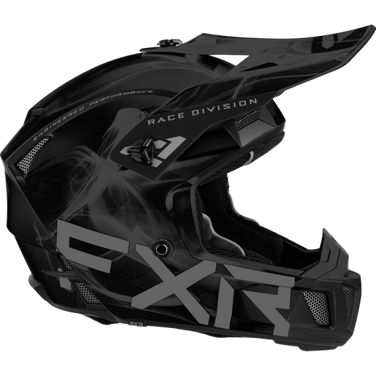 FXR Clutch Smoke Helmet Black Ops