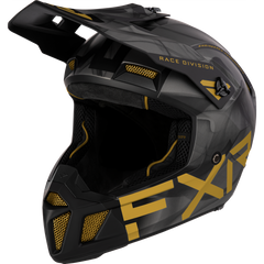 [Color:::Gold] FXR Clutch Smoke Helmet