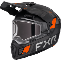 [Color:::Black / Orange] FXR Clutch X Helmet