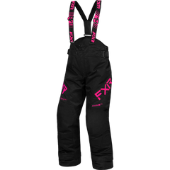 [Color:::Black / Fuchsia] FXR Child Clutch Pant