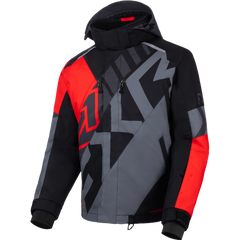 [Color:::Red / Black / Grey] FXR Men's Cold Cross CX Jacket