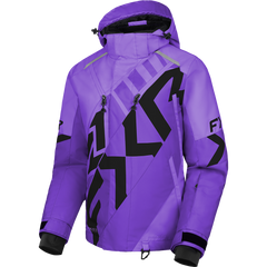 FXR Women's Cold Cross CX Jacket Amethyst / Black